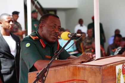 Mnadhimu Mkuu wa JWTZ asisitiza kufanya kazi kwa juhudi, maarifa, nidhamu na weledi.