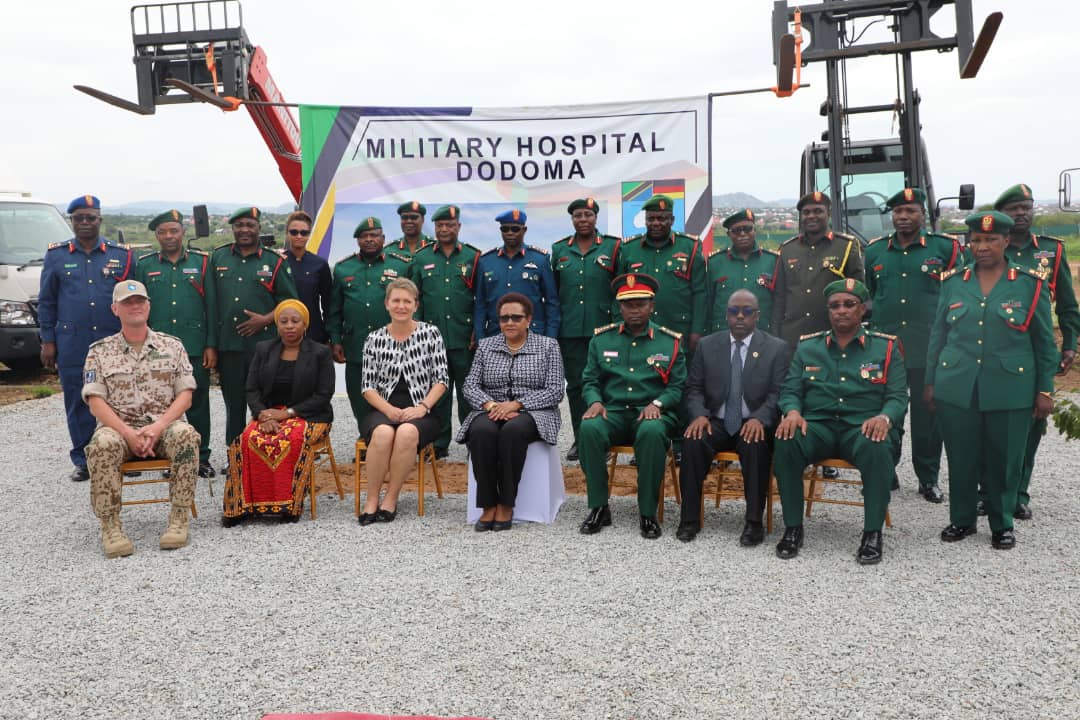Ujenzi wa Hospitali Kuu ya Jeshi Wazinduliwa Dodoma
