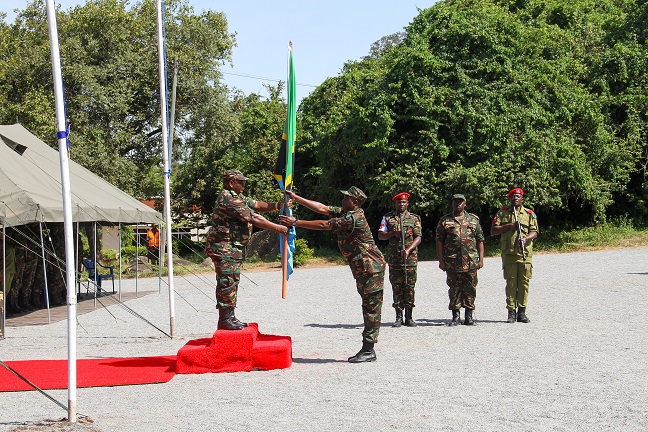 Washiriki  Zoezi Ushirikiano Imara 2022 Wakabidhiwa Bendera