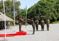 Washiriki  Zoezi Ushirikiano Imara 2022 Wakabidhiwa Bendera