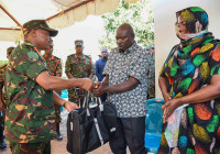 Jenerali Mkunda atoa salamu za rambirambi kwa niaba ya Rais